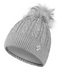 PURE GOLF Suzie Waterproof Lined Bobble Hat Pale Grey