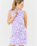 PURE GOLF Heather Sleeveless Dress 315 Violet Fields