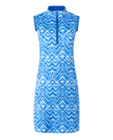 PURE GOLF Sophie Sleeveless Dress 316 Santorini Skies