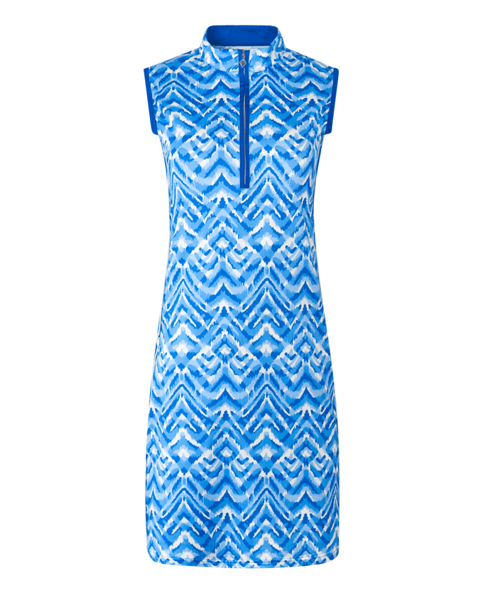 PURE GOLF Sophie Sleeveless Dress 316 Santorini Skies