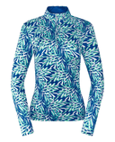 PURE GOLF  Serenity Quarter Zip 441 Floating Palms Yale