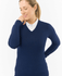 PURE GOLF Suzie Summer Weight Knitted Jumper 509 Navy