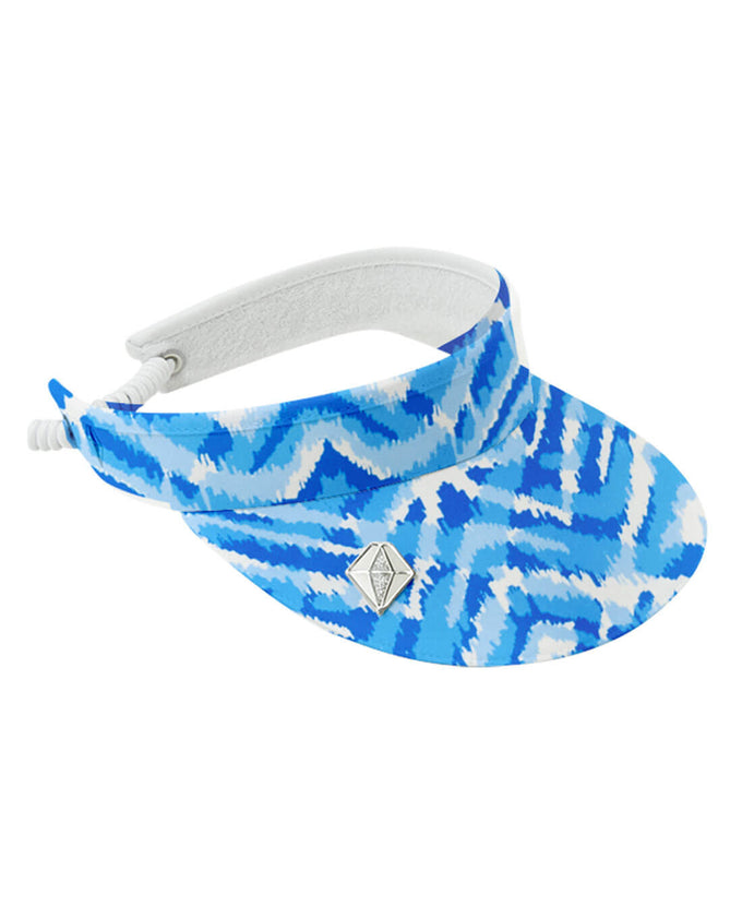 PURE GOLF Arielle Visor 611 Santorini Skies