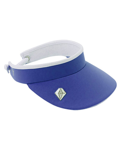 PURE GOLF Telephone Wire Visor - Yale Navy 661