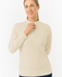 PURE GOLF Iris Super Soft 1/4 Zip Top 007 Limestone