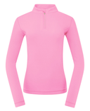 PURE GOLF Iris Super Soft 1/4 Zip Top 007 Fondant Pink