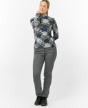 PURE GOLF Amy Roll Neck Top 101 Quiet Glade