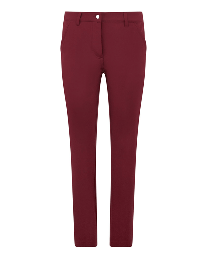 PURE GOLF Bernie Thermal Lined Trouser 29" Merlot 205