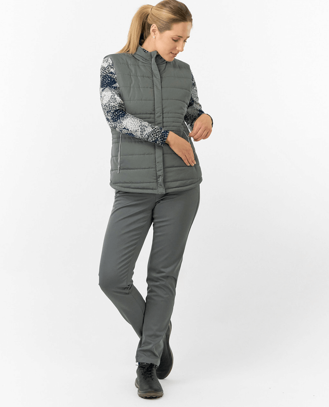 PURE GOLF Eve Reversible Vest 406 Quiet Glade