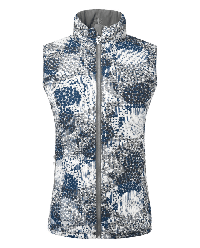 PURE GOLF Eve Reversible Vest 406 Quiet Glade