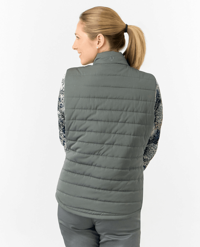 PURE GOLF Eve Reversible Vest 406 Quiet Glade