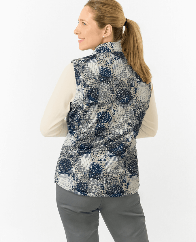 PURE GOLF Eve Reversible Vest 406 Quiet Glade