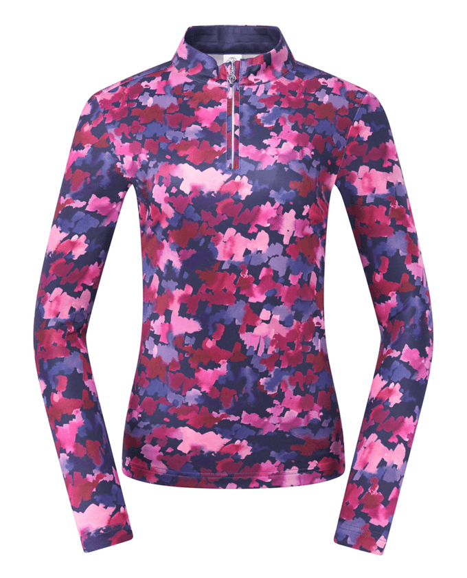 PURE GOLF Arusha Mid Layer Top 441 Autumn Aquarelle