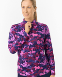 PURE GOLF Arusha Mid Layer Top 441 Autumn Aquarelle