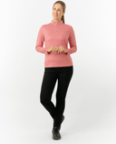 PURE GOLF Arusha Mid Layer Top 441 Woven Chantilly