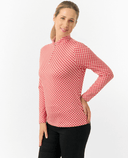 PURE GOLF Arusha Mid Layer Top 441 Woven Chantilly
