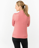 PURE GOLF Arusha Mid Layer Top 441 Woven Chantilly