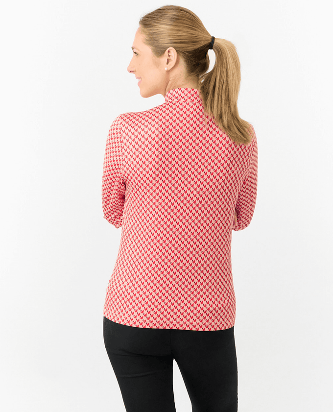PURE GOLF Arusha Mid Layer Top 441 Woven Chantilly