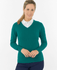PURE GOLF Suzie Summer Weight Knitted Jumper 509 Deep Teal