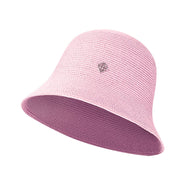 PURE GOLF Lea Straw Hat 614 Blossom Pink - One Size / Blossom Pink