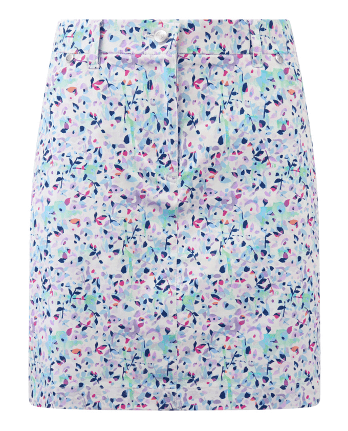 PURE GOLF Clarity Skort 222 Mirrored Moonstone