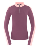 PURE GOLF Jane Long Sleeve Mid Layer 041 Deep Sugar Plum