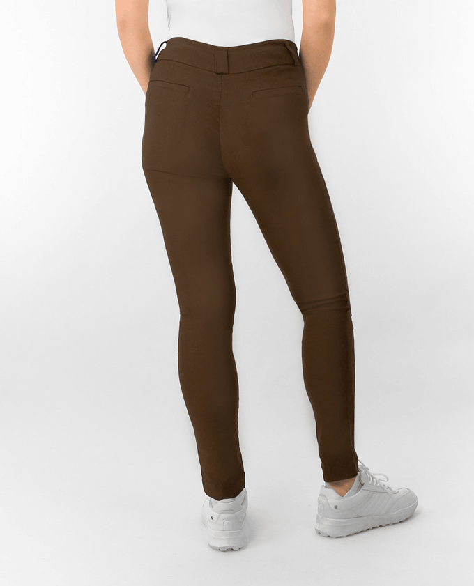 PURE GOLF Charm2 Pull-on 4 Way Stretch Trouser 29" 234 Cocoa Powder
