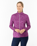 PURE GOLF Auttie Winterweight Jacket 403 Morello Orchard