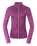 PURE GOLF Auttie Winterweight Jacket 403 Morello Orchard