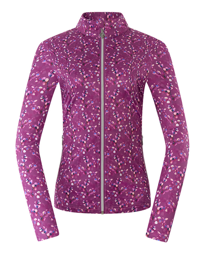 PURE GOLF Auttie Winterweight Jacket 403 Morello Orchard