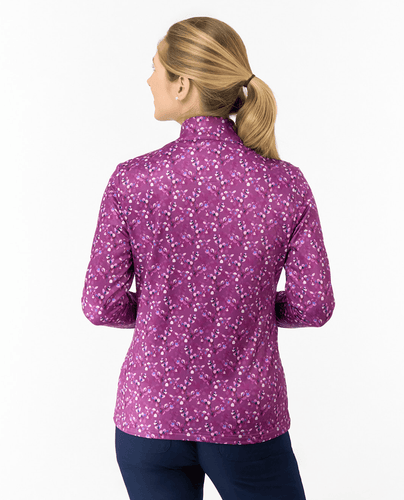 PURE GOLF Auttie Winterweight Jacket 403 Morello Orchard