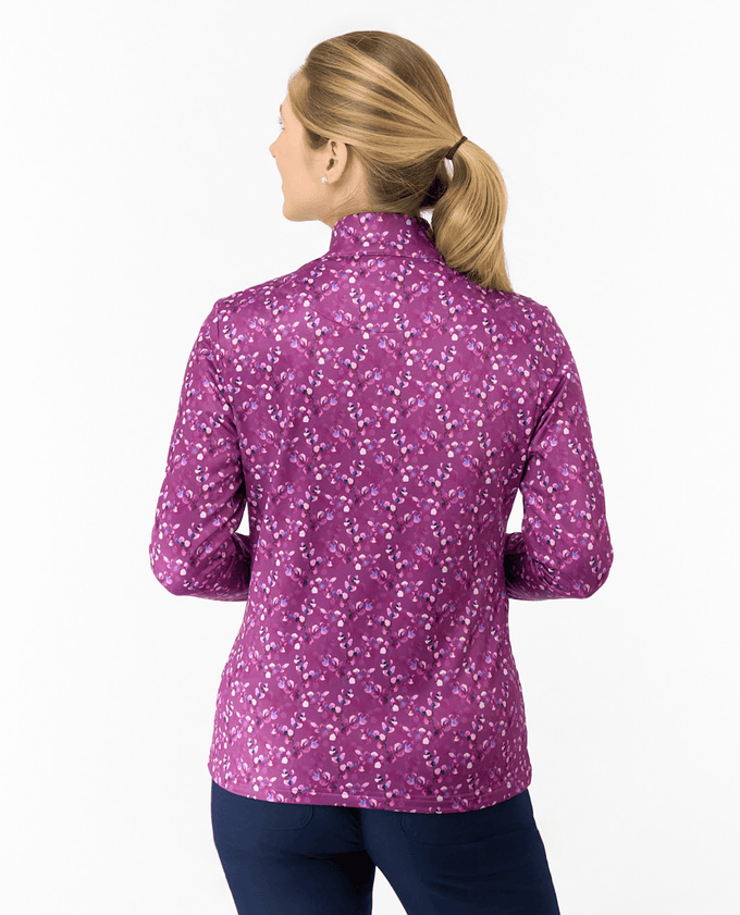 PURE GOLF Auttie Winterweight Jacket 403 Morello Orchard