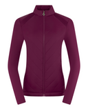 PURE GOLF Jessica Hybrid Jacket 417 Morello Cherry