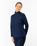 PURE GOLF Jessica Hybrid Jacket 417 Navy