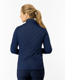 PURE GOLF Jessica Hybrid Jacket 417 Navy