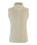 PURE GOLF Dolly Fleece Vest 422 Oyster