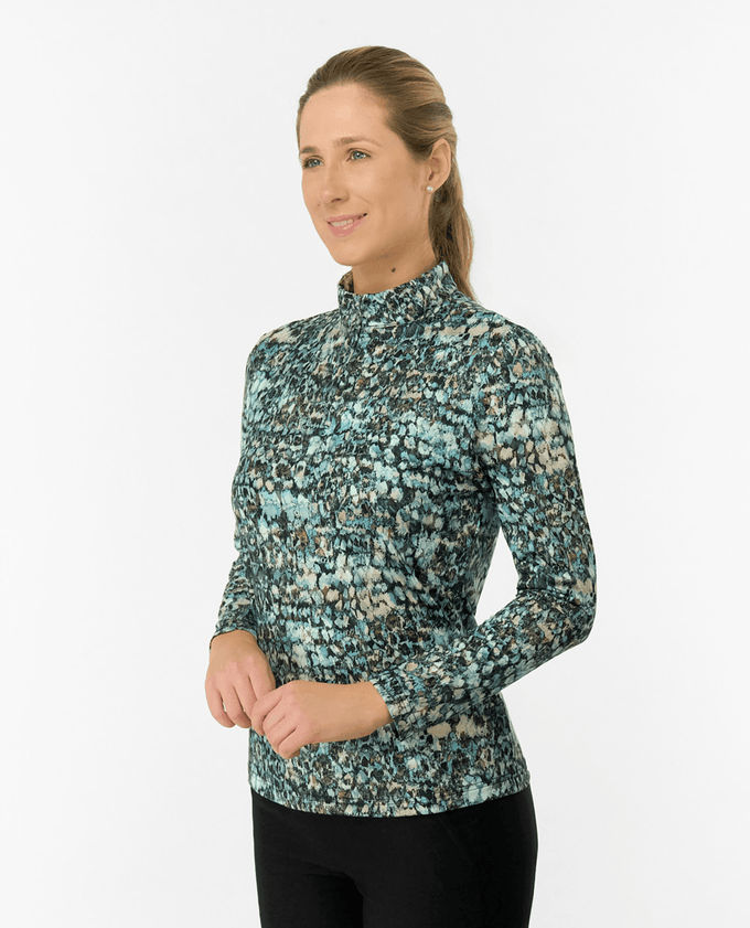 PURE GOLF Arusha Mid Layer 441 Gilded Aspen