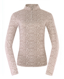 PURE GOLF Arusha Mid Layer 441 Cocoa Weave