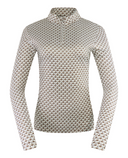 PURE GOLF Arusha Mid Layer 441 Espresso Martee-Ni