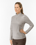 PURE GOLF Arusha Mid Layer 441 Espresso Martee-Ni