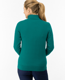 PURE GOLF Sarah Roll Neck With Faux Fur Lining 521 Deep Teal