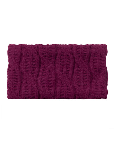PURE GOLF Suzie Margot Knit Waterproof Snood 603 Morello Cherry