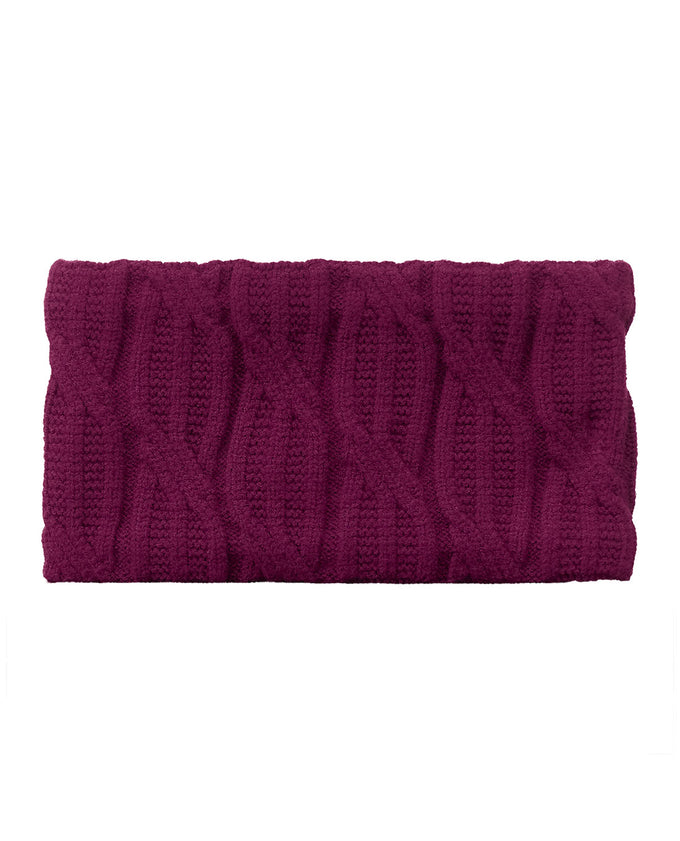 PURE GOLF Suzie Margot Knit Waterproof Snood 603 Morello Cherry