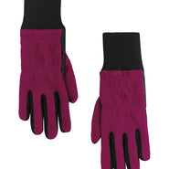 PURE GOLF Glacier Winter Gloves (Pair) Morello Cherry - S / Morello Cherry