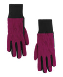 PURE GOLF Glacier Winter Gloves (Pair) Morello Cherry