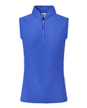 PURE GOLF Valley Sleeveless Polo 023 Yale Navy