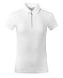 PURE GOLF Rebecca Short Sleeve Polo 079 White