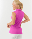PURE GOLF Thrive Sleeveless Polo 011 Azalea
