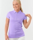 PURE GOLF Thrive Cap Sleeve Polo 051 Lilac