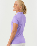 PURE GOLF Thrive Cap Sleeve Polo 051 Lilac